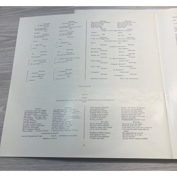 Aida DECCA SXL 2167-8-9 ED1 Tebaldi Verdi Karajan 3LP WBG Wallet Cover - Picture 10 of 11